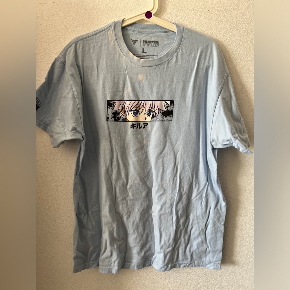 Hypland Killua Baby Blue tee. Size Large